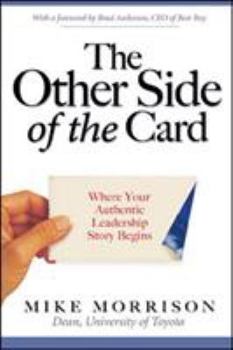 Hardcover The Other Side of the Card: Where Your Authentic Leadership Story Begins Book