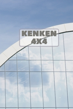 Paperback Kenken 4x4: Only 4x4 Kenken Puzzles Book