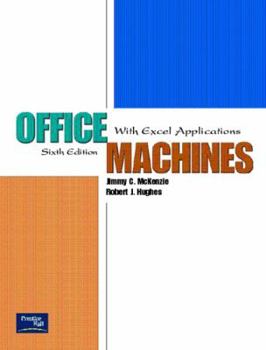 Paperback Office Machines: With Excel Applications Book