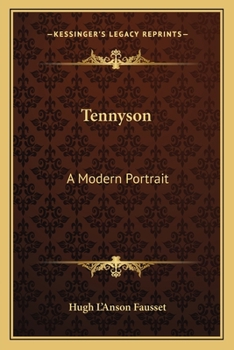 Paperback Tennyson: A Modern Portrait Book