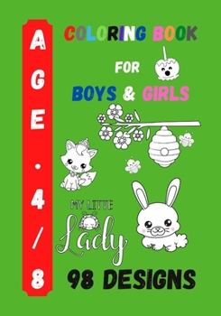 Paperback Coloring Book for Boys and Girls: Kids Coloring Activity Book