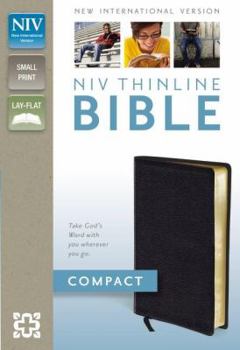 Bonded Leather Thinline Bible-NIV-Compact Book