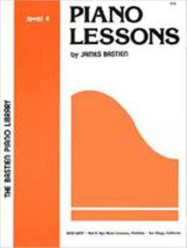 Paperback WP5 - Piano Lessons Level 4 - Bastien Piano Library (The Bastien Piano Library) Book