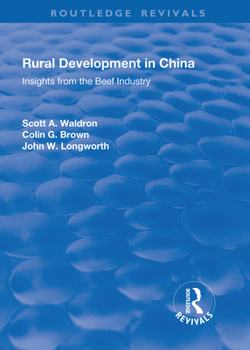 Paperback Rural Development in China: Insights from the Beef Industry Book