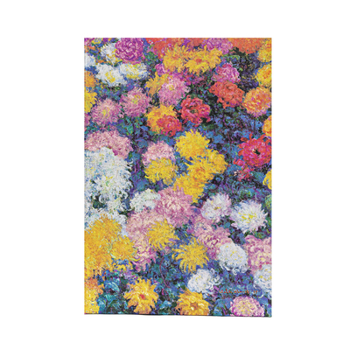 Diary Paperblanks Monet's Chrysanthemums Monet's Chrysanthemums Hardcover Journals Mini Unlined Elastic Band 176 Pg 85 GSM Book