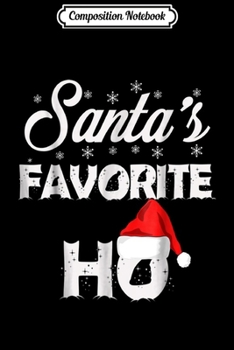 Composition Notebook: Santa's Favorite Lawyer Funny Christmas Journal/Notebook Blank Lined Ruled 6x9 100 Pages