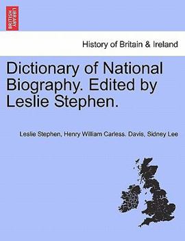 Paperback Dictionary of National Biography. Edited by Leslie Stephen. Vol. XVI Book