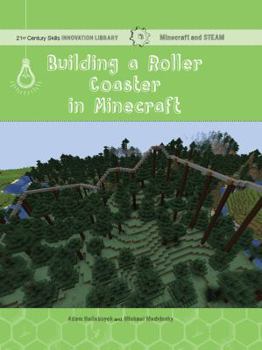 Paperback Building a Roller Coaster in Minecraft: Science Book