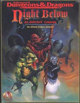 Paperback Night Below: The Underdark Campaign Book