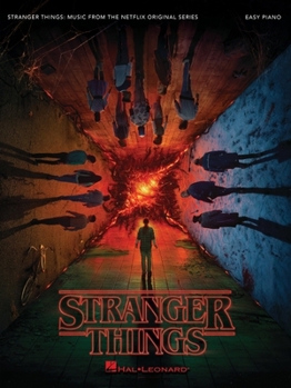 Paperback Stranger Things: Music from the Netflix Original Series Arranged for Easy Piano with Lyrics Book