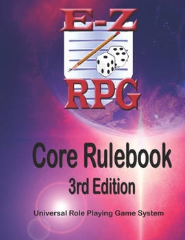 Paperback EZ RPG Core Rule Book 3rd Edition Book