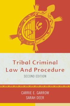 Paperback Tribal Criminal Law and Procedure Book