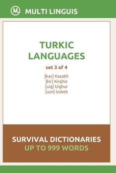Paperback Turkic Languages Survival Dictionaries (Set 3 of 4) Book