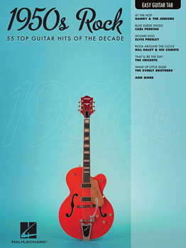 Paperback 1950s Rock: Easy Guitar with Notes & Tab Book