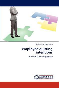 Paperback employee quitting intentions Book