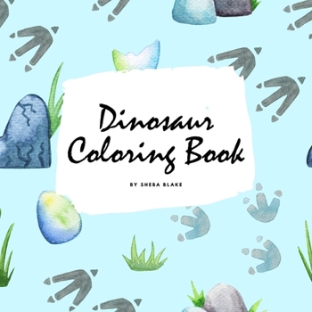 Paperback Dinosaur Coloring Book for Children (8.5x8.5 Coloring Book / Activity Book) Book