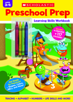 Paperback Preschool Prep Learning Skills Workbook Book