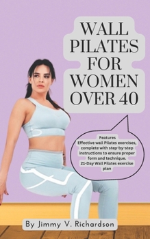 Paperback Wall Pilates for Women over 40 Book