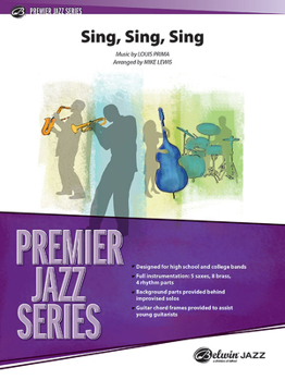 Paperback Sing, Sing, Sing: Conductor Score & Parts (Premier Jazz) Book