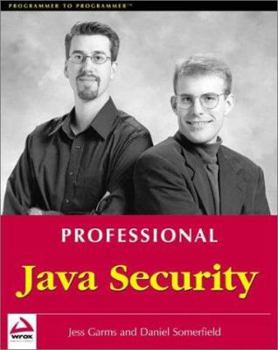 Paperback Professional Java Security Book