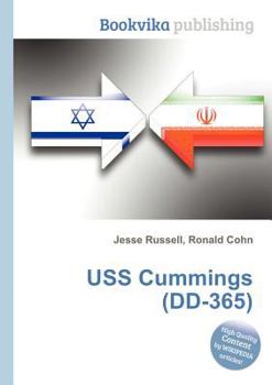 Paperback USS Cummings (DD-365) Book