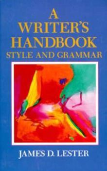 Paperback A Writer's Handbook: Style and Grammar Book