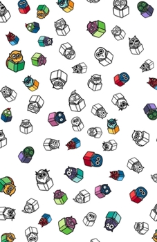 Lined Notebook A5 Size 110 Pages: Funny Ruled Journal. Cute Colorful Fun Cute Owls With Books 070 Unique Student Teacher Blank Scrapbook/ Composition/ Planner Great For Home School Office Writing