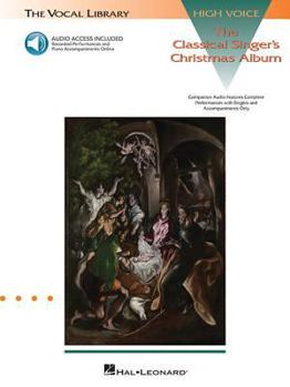 Paperback The Classical Singer's Christmas Album Book/Online Audio Book