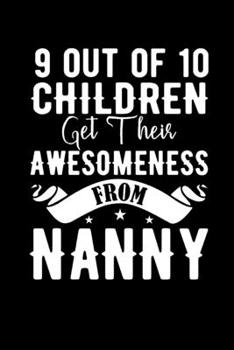 Funny Nanny Theme Notebook