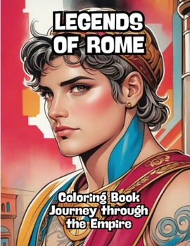 Paperback Legends of Rome: Coloring Book Journey through the Empire Book