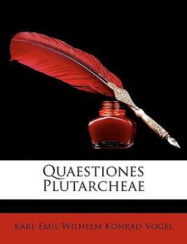 Paperback Quaestiones Plutarcheae [Latin] Book
