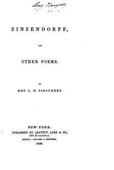 Paperback Zinzendorff, and other poems Book