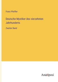 Paperback Deutsche Mystiker des vierzehnten Jahrhunderts: Zweiter Band [German] Book