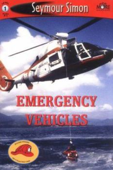 Paperback Emergency Vehicles: SeeMore Readers Level 1 Book