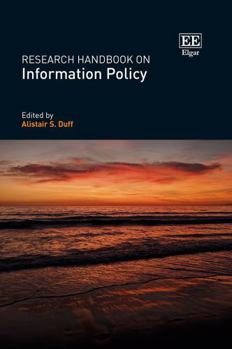 Hardcover Research Handbook on Information Policy Book