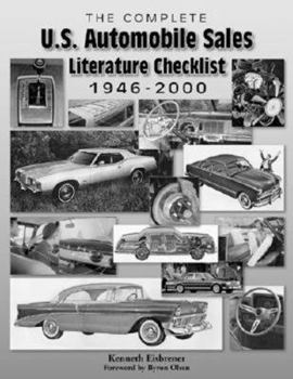 Paperback The Complete U.S. Automotive Dealer Literature Checklist 1946-2000 Book