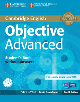 Paperback Objective Advanced Student's Book Without Answers [With CDROM] Book