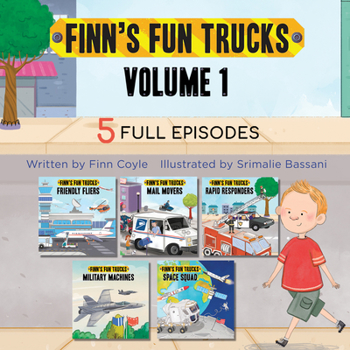 Audio CD Finn's Fun Trucks Volume 1 Book