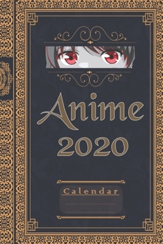 Anime 2020 Calendar: Calendar, Planner, including a Bullet Grid Notes section. Bonus: 2020 + 2021 year overview calendar, 6x9 inch, Creme Paper, 120 Pages