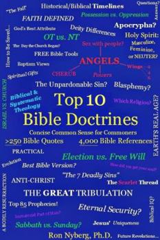 Paperback Top 10 Bible Doctrines Book