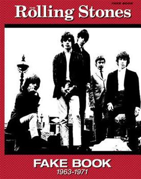 Paperback The Rolling Stones Fake Book (1963-1971): Fake Book Edition, Comb Bound Book