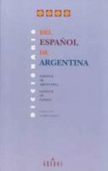 Hardcover Diccionario Del Español De Argentina (Spanish Edition) [Spanish] Book