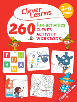 Paperback Clever Activity Workbook: 260 Fun Activities Book