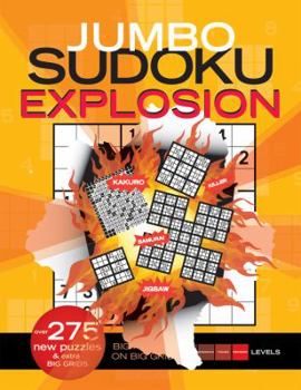 Paperback Jumbo Sudoku Explosion Book