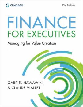 Paperback Finance for Executives Managing for Value Creation Book