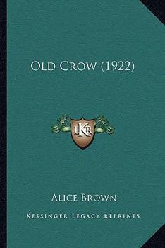 Paperback Old Crow (1922) Book