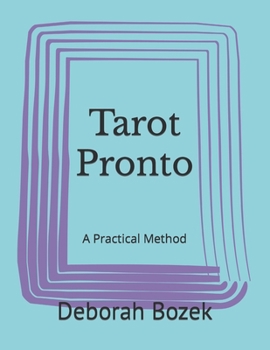 Paperback Tarot Pronto: A Practical Method Book