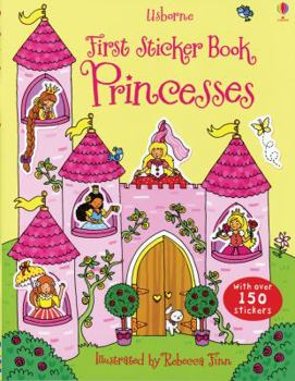 Hardcover First Sticker Book Princesses Book