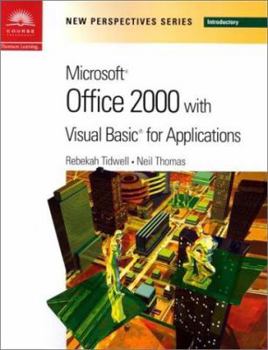 Paperback New Perspectives on Microsoft Office 2000 Visual Basic for Applications, Introductory Book