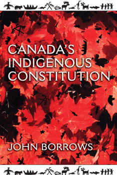 Paperback Canada's Indigenous Constitution Book
